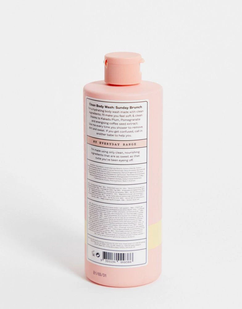 Frank Body Frank Body Clean Body Wash: Sunday Brunch 360ml 3