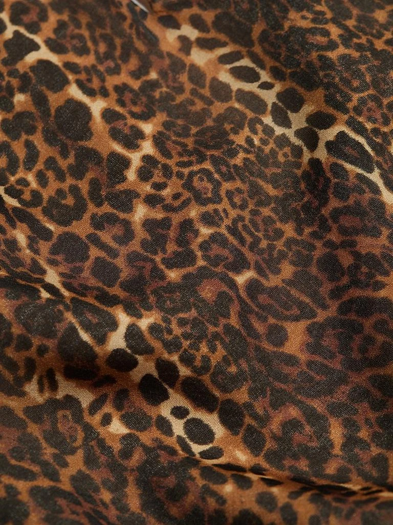 CAMI NYC Isa Leopard Silk Bodysuit 8