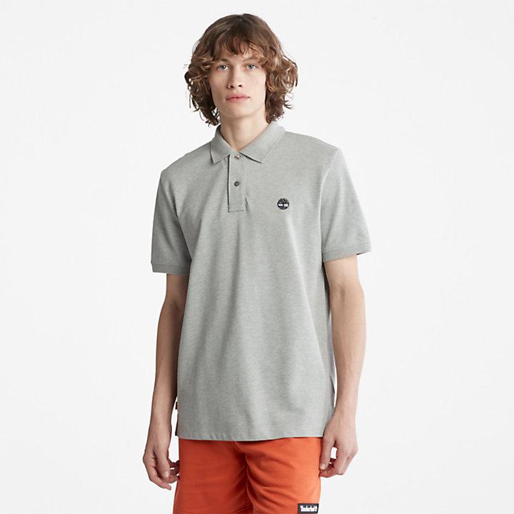 Timberland Millers River Pique Polo Shirt for Men in Grey
