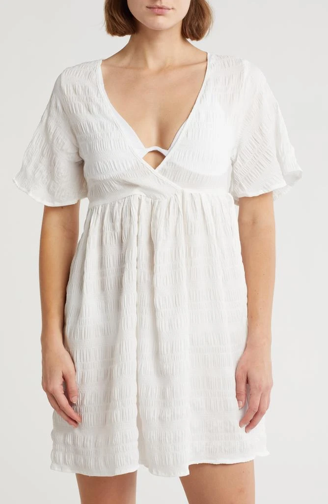 Nordstrom Textured Tunic Cover-Up Dress 1
