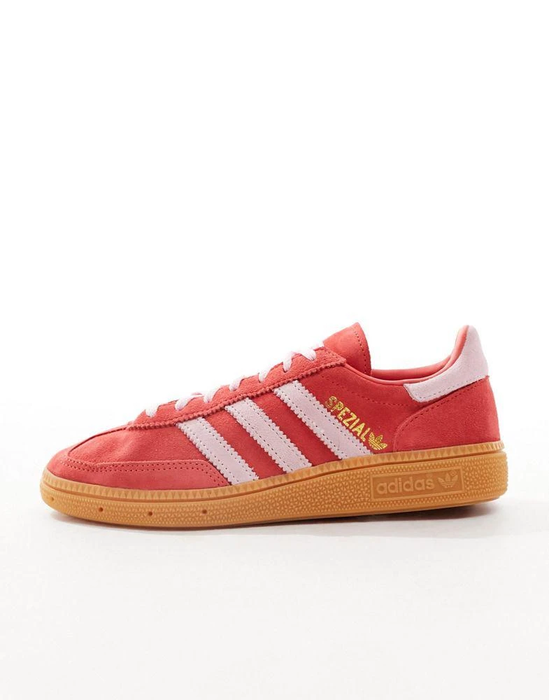 Adidas adidas Originals Handball Spezial trainers in red and pink 2