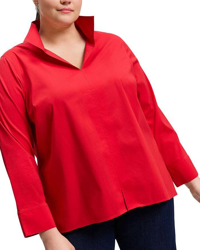 Foxcroft Plus Agnes Stretch Shirt 3