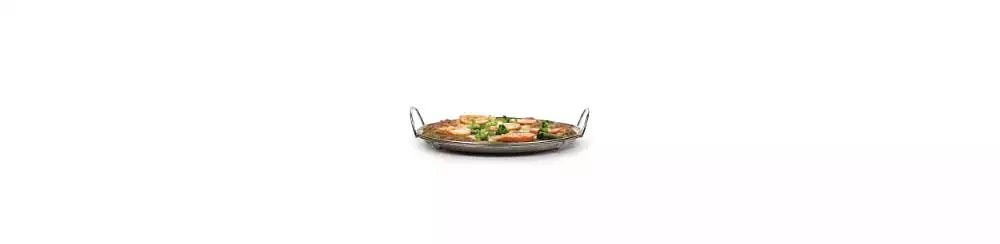 RSVP International Endurance Precision Pierced 11x13x3" BBQ Pizza Pan 5
