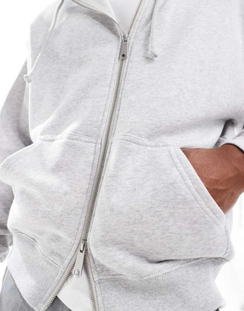 Cotton:On Cotton On box fit pullover hoodie in grey marle 2