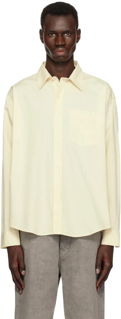 mfpen Yellow Poplin Executive Shirt 1
