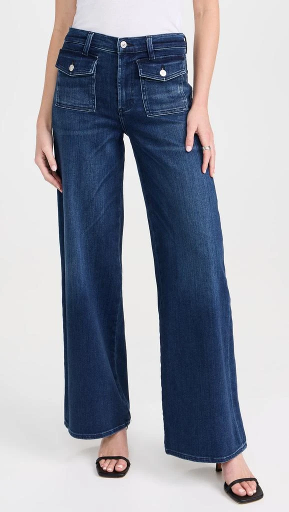 Citizens of Humanity Raven Patch Pocket Wide Leg Jeans 6