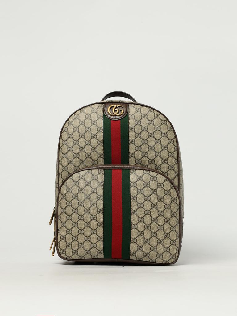 Gucci Gucci Black Backpack Men Technocanvas Fabric Zipper
