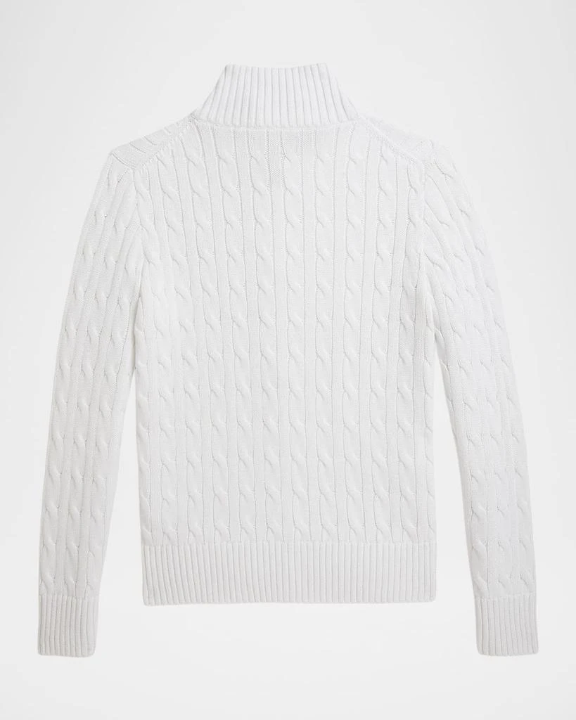 Ralph Lauren Boy
s Cable-Knit Cotton Full-Zip Sweater 2