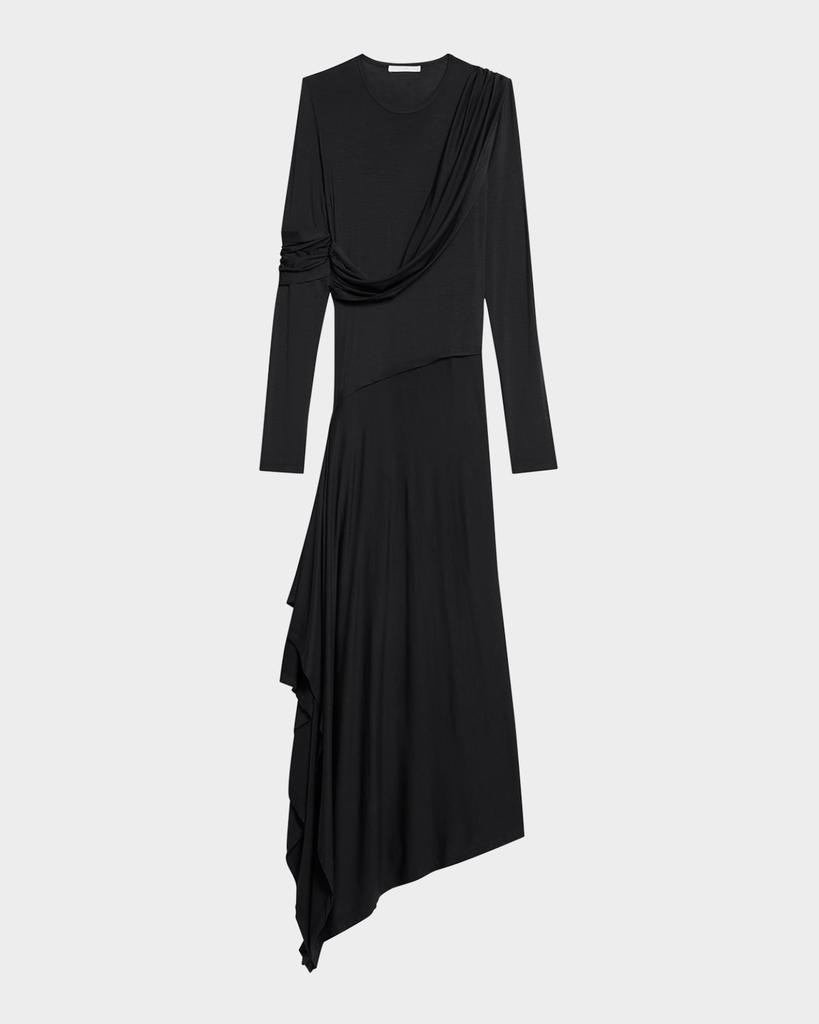 Helmut Lang Draped Knit Protection Dress