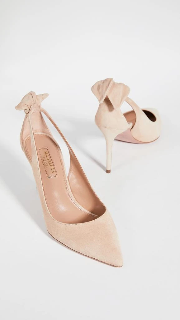 Aquazzura 85mm Bow Tie Pumps 4