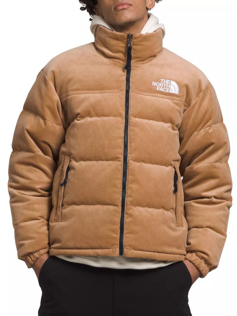 92 Nuptse Reversible Corduroy Down Puffer Jacket – On Sale