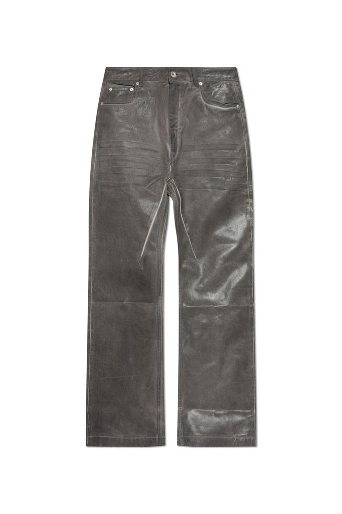 Rick Owens Black Porterville Bolan Bootcut Trousers WAIST-US
