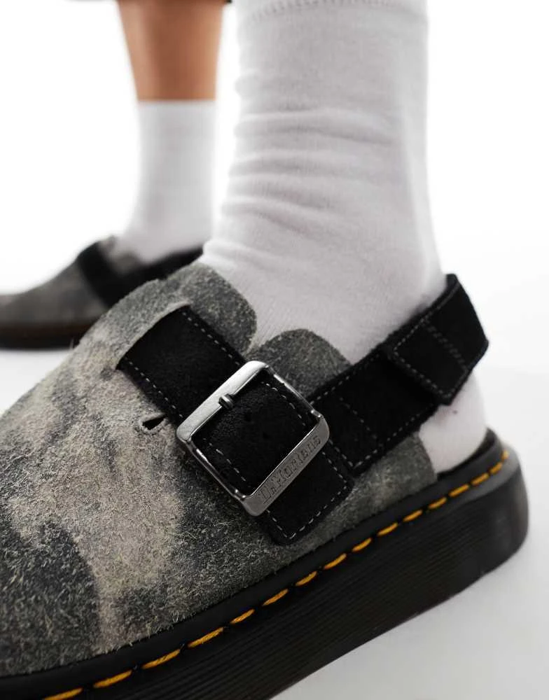 Dr Martens Jorge II mules in grey suede – On Sale Now with  display picture 2