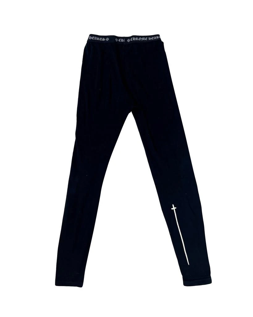 Chrome Hearts Leggings Tights Cloth Black 1