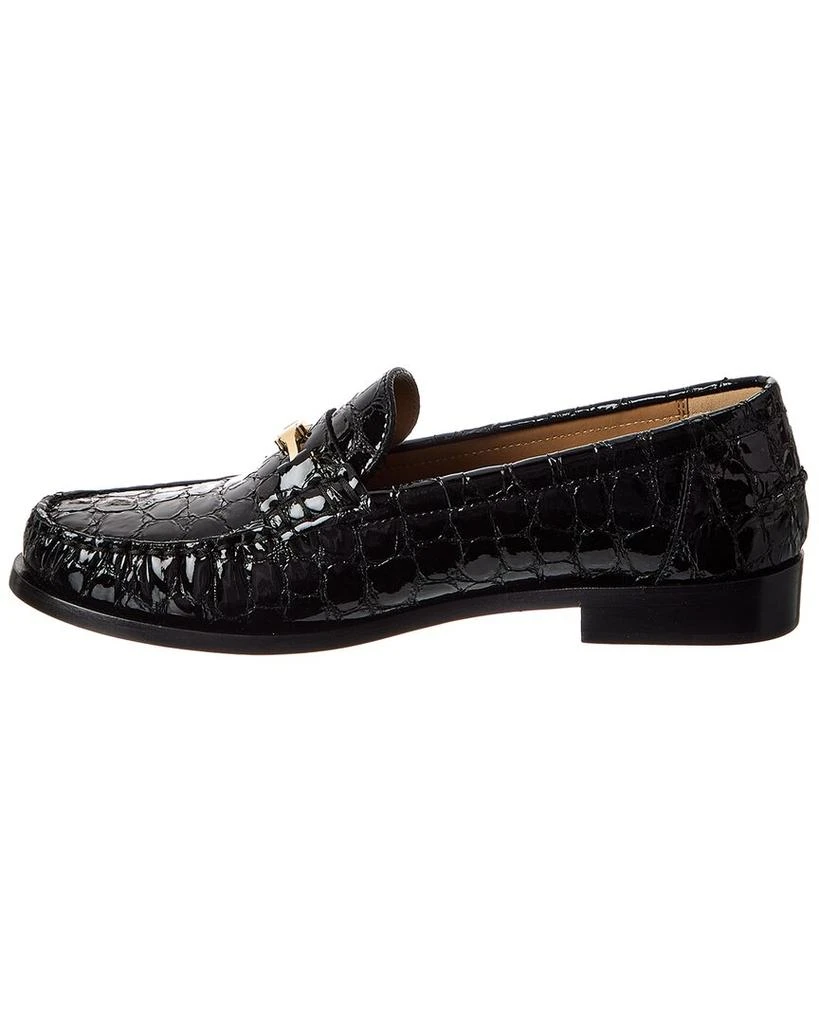 Salvatore Ferragamo Ferragamo Harry Croc-Embossed Leather Loafer 2