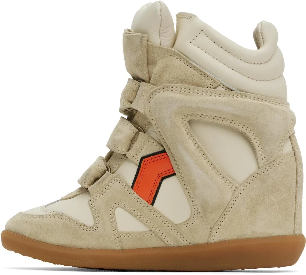 Isabel Marant Beige Bekett Sneakers 3