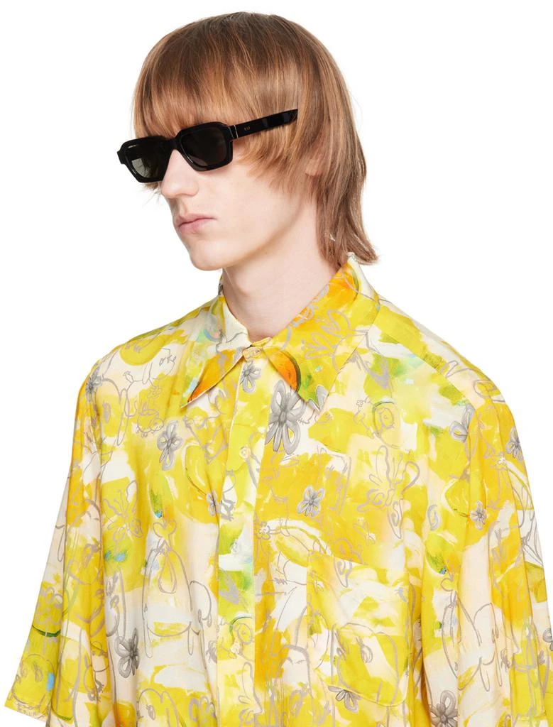 Retrosuperfuture Black Roma Sunglasses 4