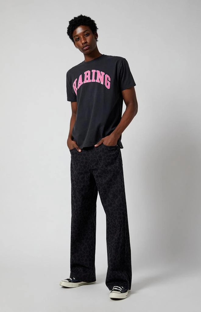 PacSun Blake Extreme Baggy Jeans Leopard 2
