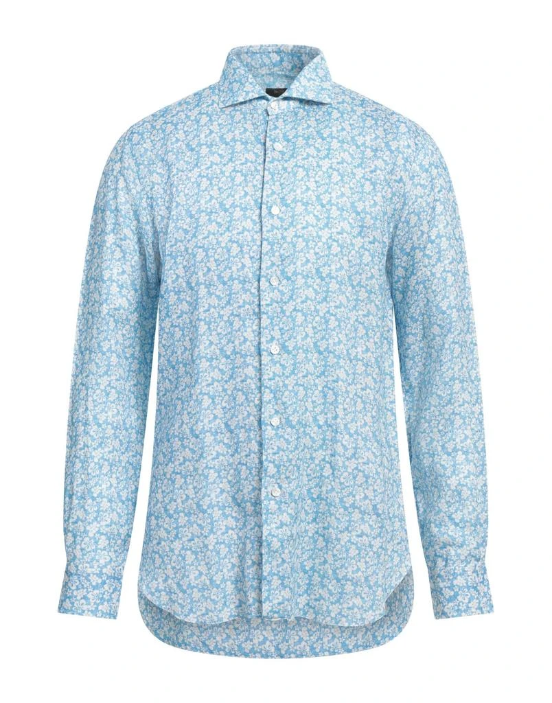 BARBA NAPOLI Linen shirt 1
