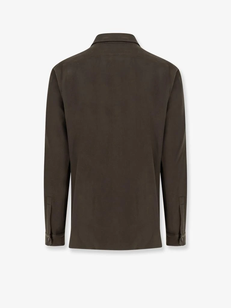 Rick Owens Cotton flannel shirt 4