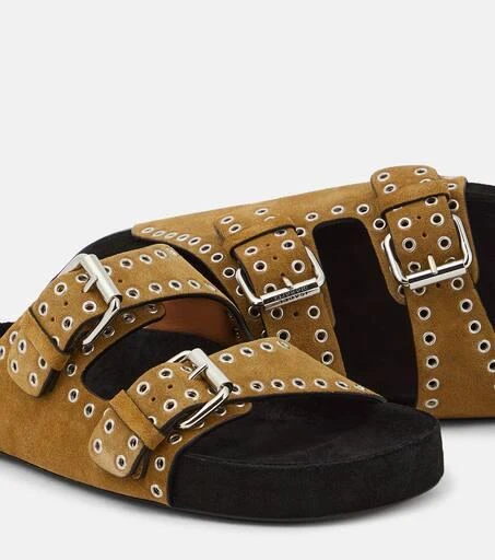 Isabel Marant Lennyo studded suede sandals 5