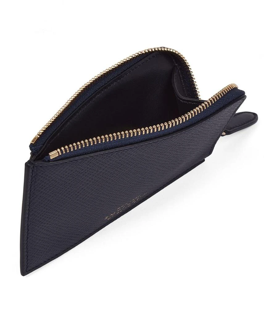 SMYTHSON Leather 4-Card Coin Purse 4