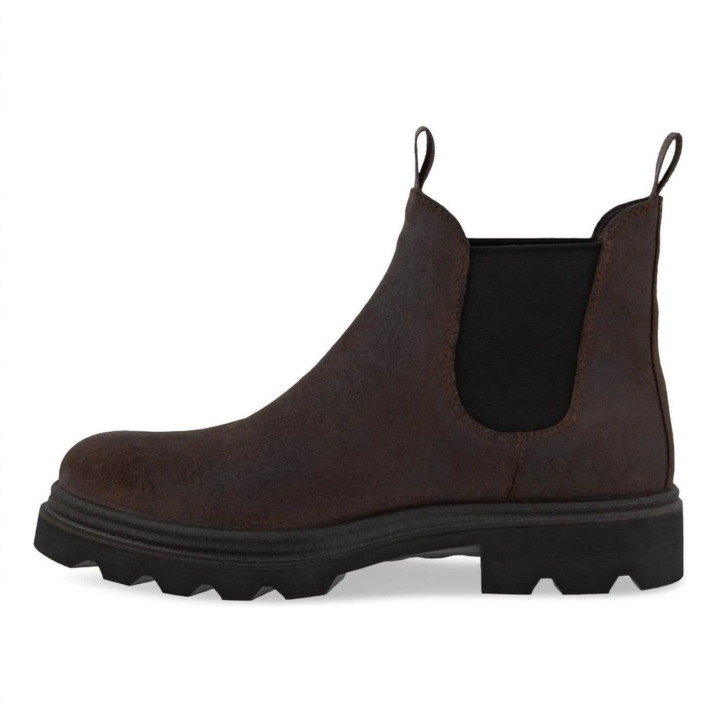 ECCO Men
s Grainer Slip-On Boots In Coffee 3