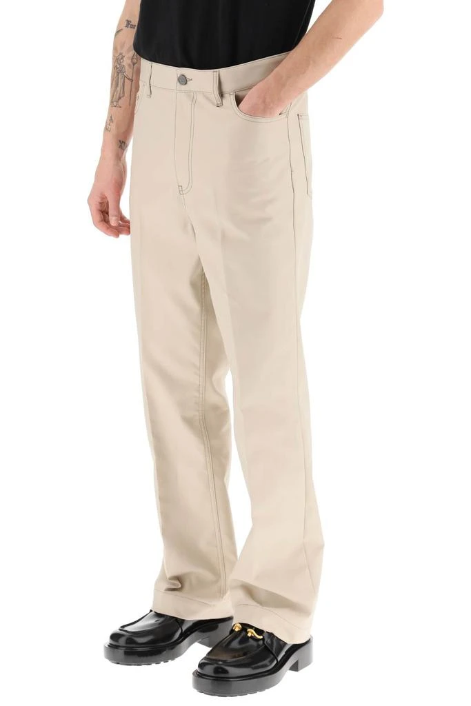 VALENTINO cotton gabardine pants 4