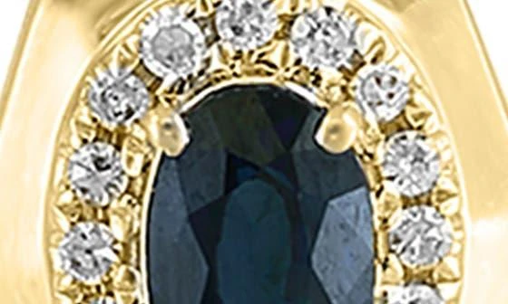 Effy Sapphire & Diamond Pendant Necklace - 0.57ct. 4