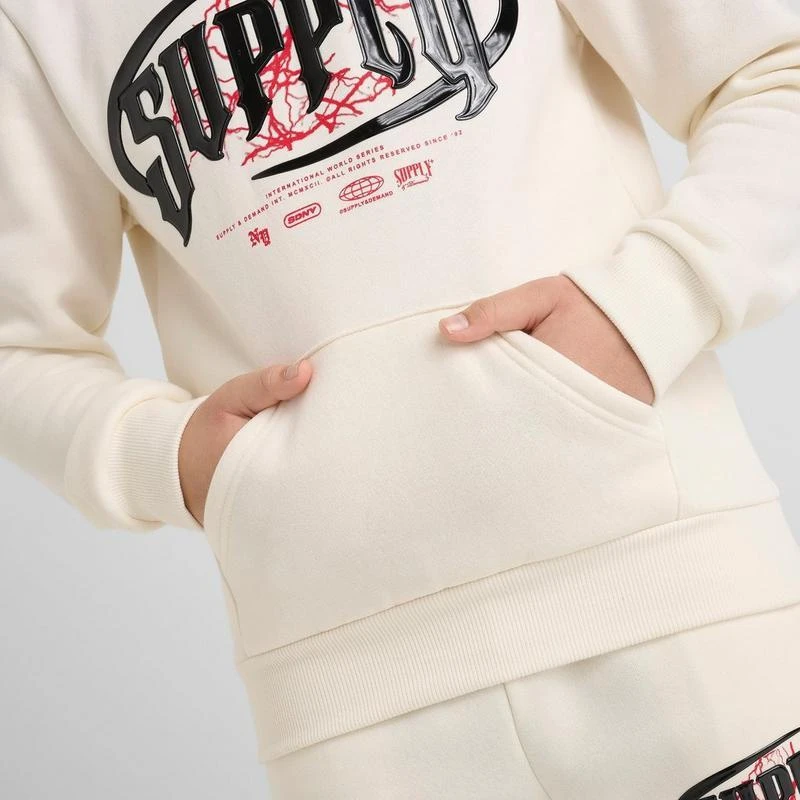 SUPPLY & DEMAND Kids' Supply & Demand Chrome Pullover Hoodie 6