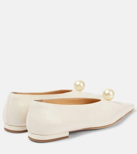 Magda Butrym Leather ballet flats 2