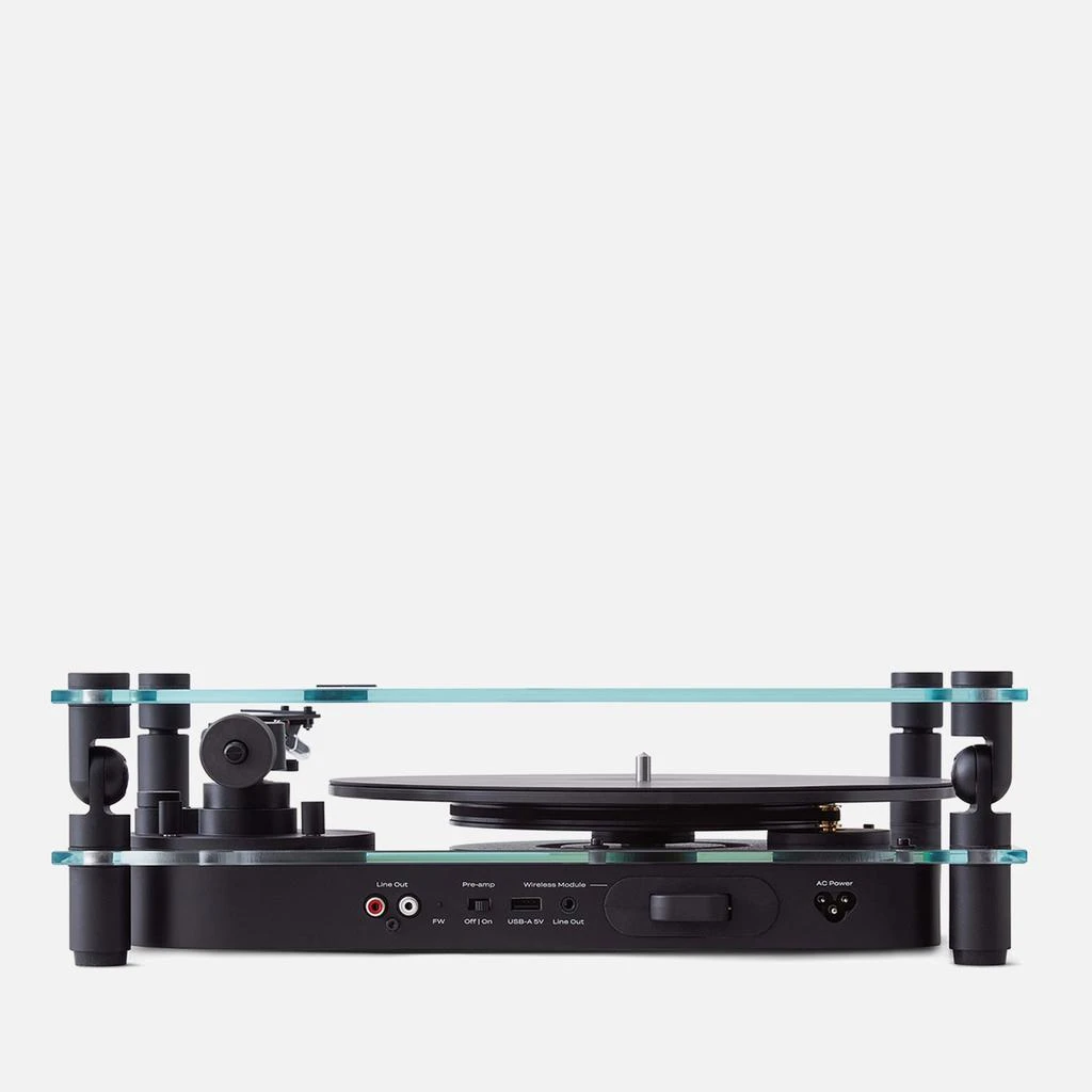 Transparent Turntable/ Record Player - Black 3