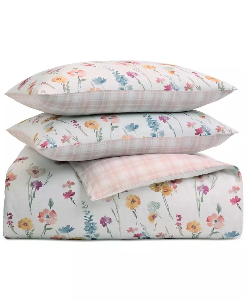 Charter Club Flora 3-Pc. Duvet Cover Set, Full/Queen, Macy’s Exclusive 3