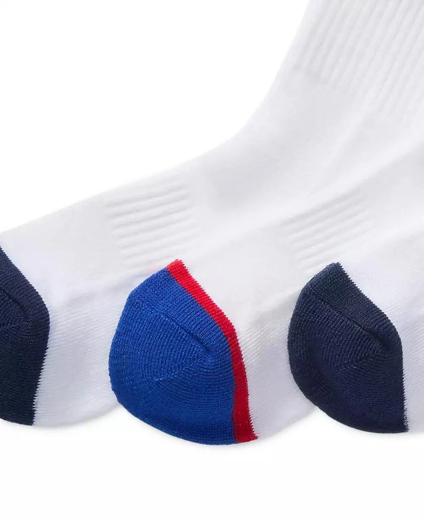 Ralph Lauren Little & Big Boys Polo Ball Crew Socks, 3-Pack 2