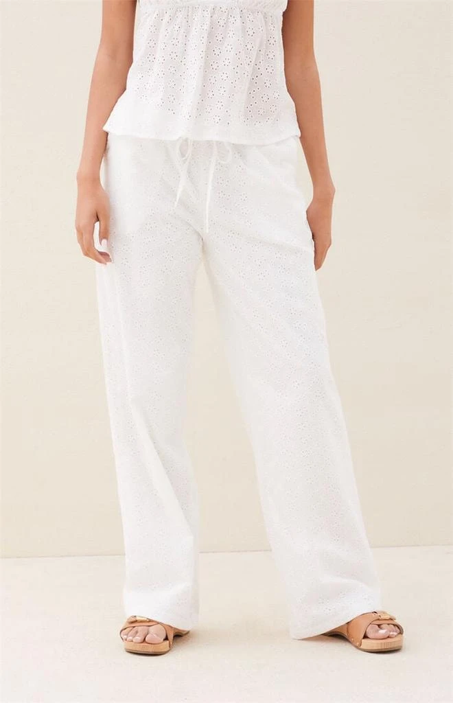 Beverly and Beck Eyelet Pants 1