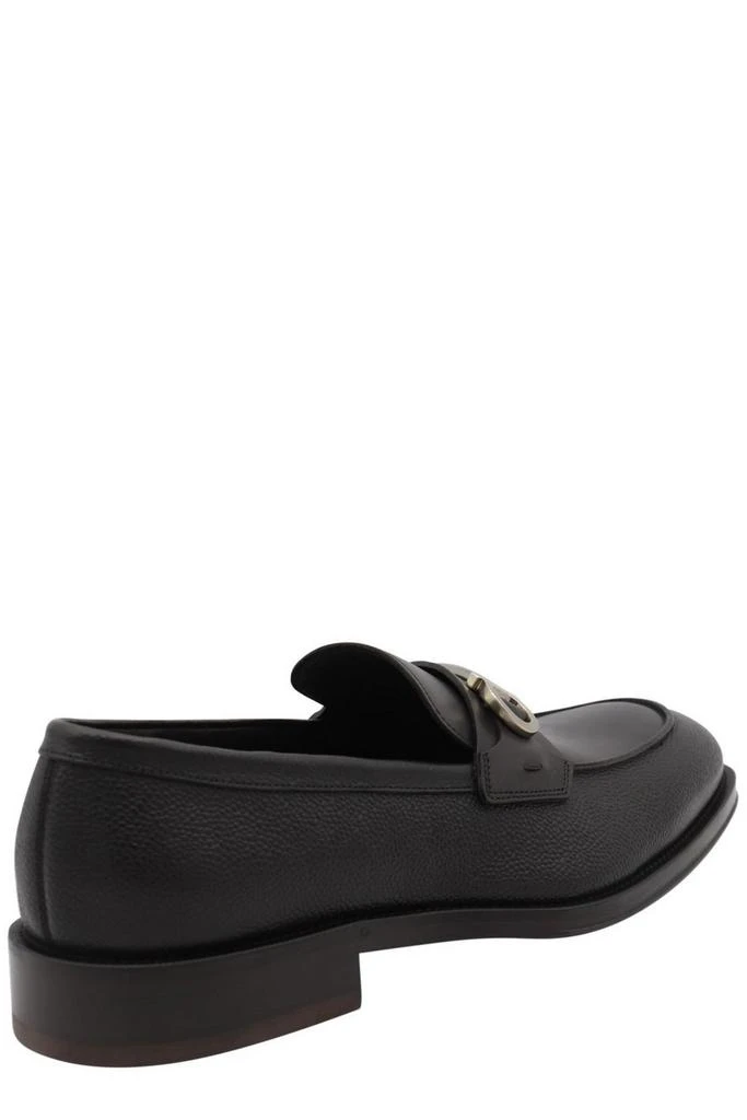 Salvatore Ferragamo Ferragamo Gancini Ornament Moccasin Shoes 2
