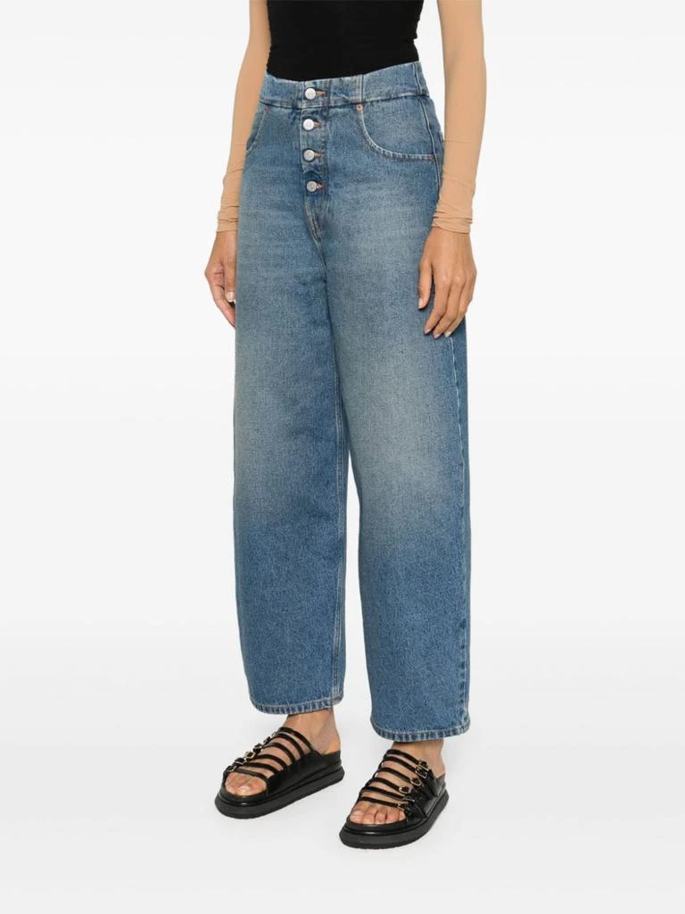 MM6 MM6 MAISON MARGIELA - Wide-leg Denim Jeans 2