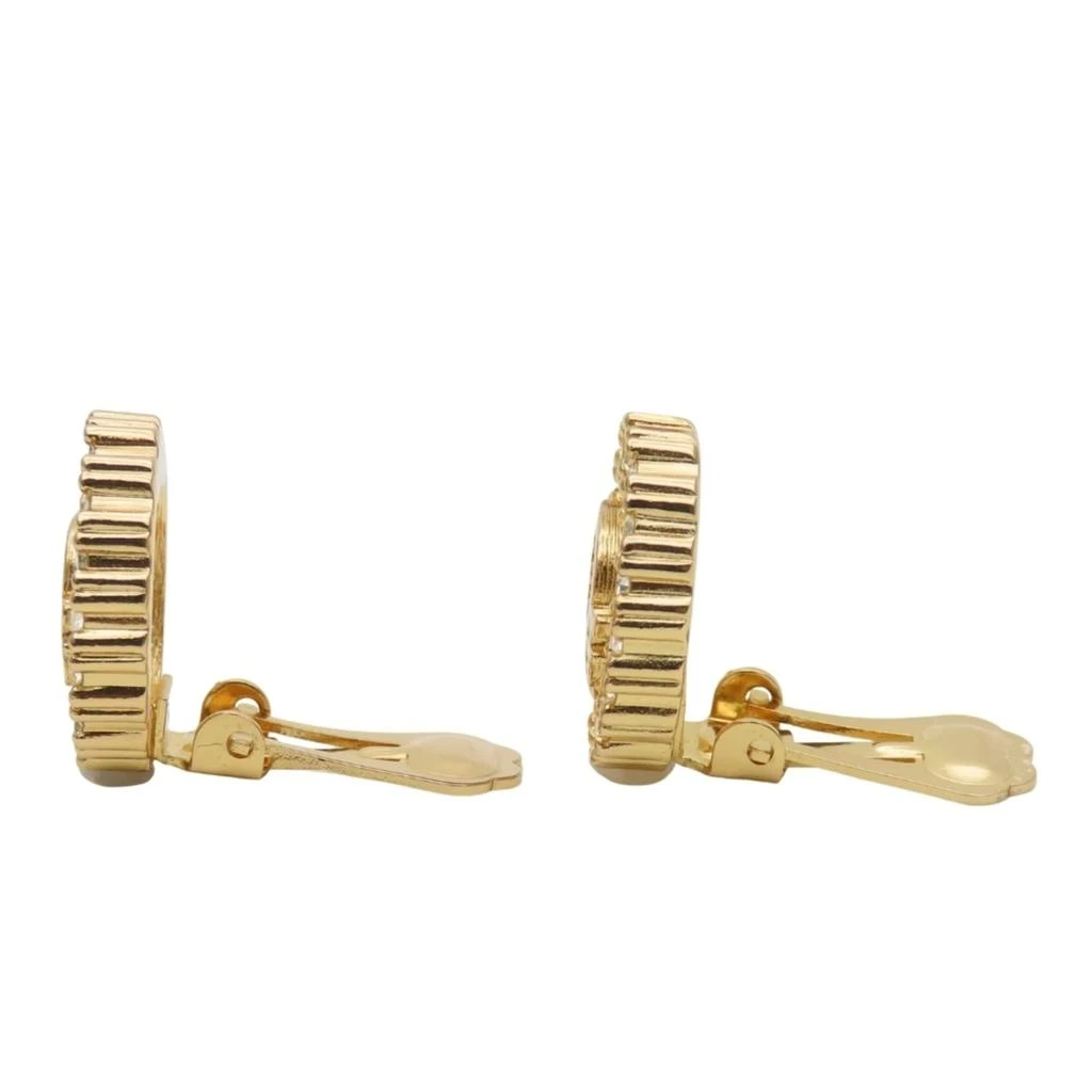 Dior Metal Clip Earrings (Pre-Owned) 2