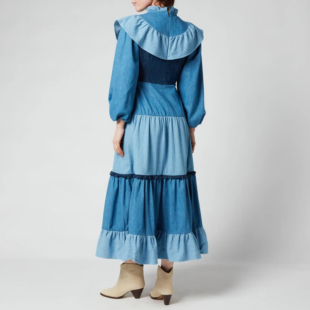 Rixo Women's Sara Denim Dress - Denim Mix 2