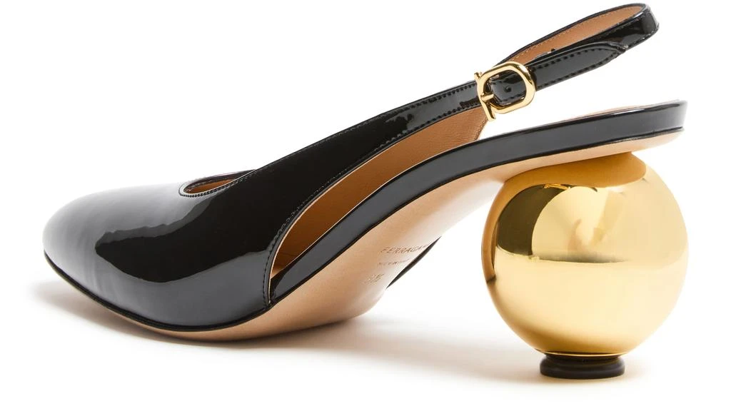 Salvatore Ferragamo Spherical heel slingback pumps 6
