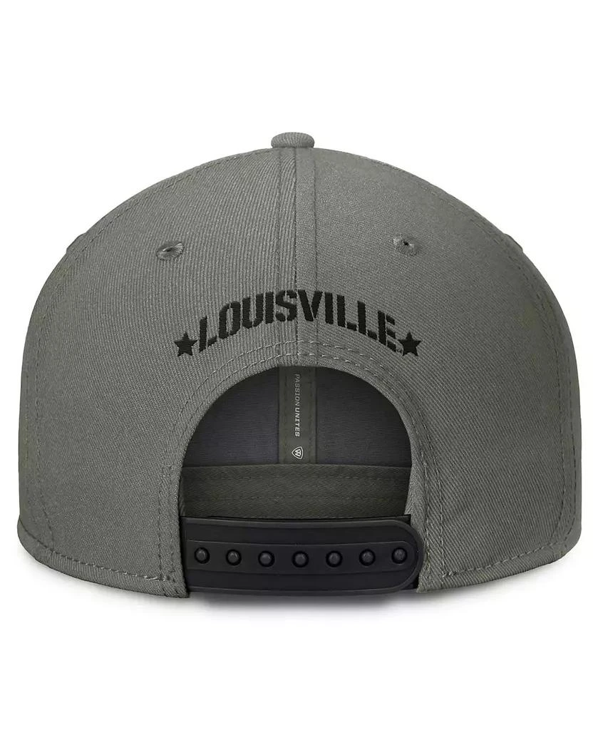 Top of the World Men's Green Louisville Cardinals OHT Rebel Snapback Hat 4