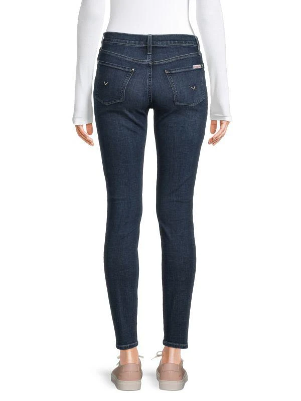 Hudson Blair High Rise Light Wash Super Skinny Jeans 2