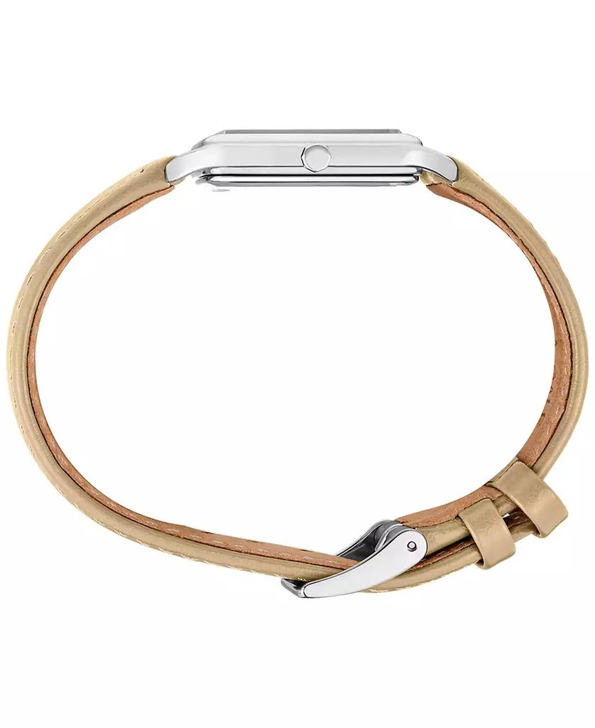 Seiko Women's Essentials Light Brown Leather Strap Watch 26mm x 35mm 2
