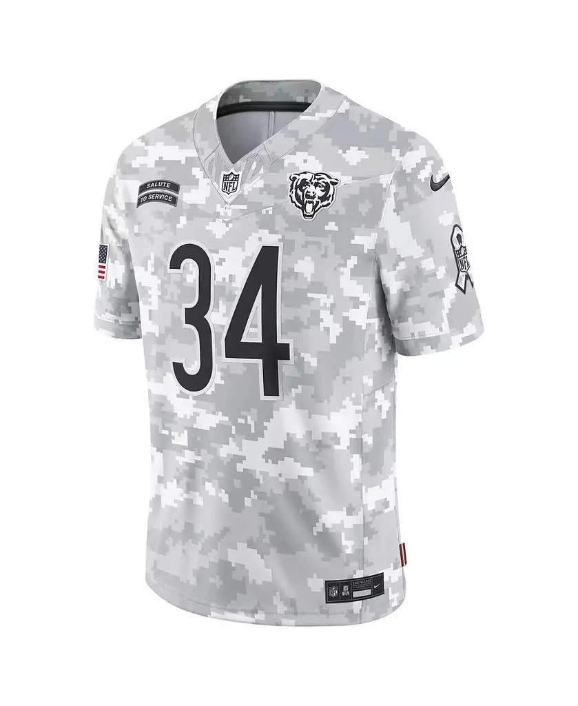 NIKE Men's Walter Payton Arctic Camo Chicago Bears 2024 Salute to Service Retired Player Limited Jersey 2