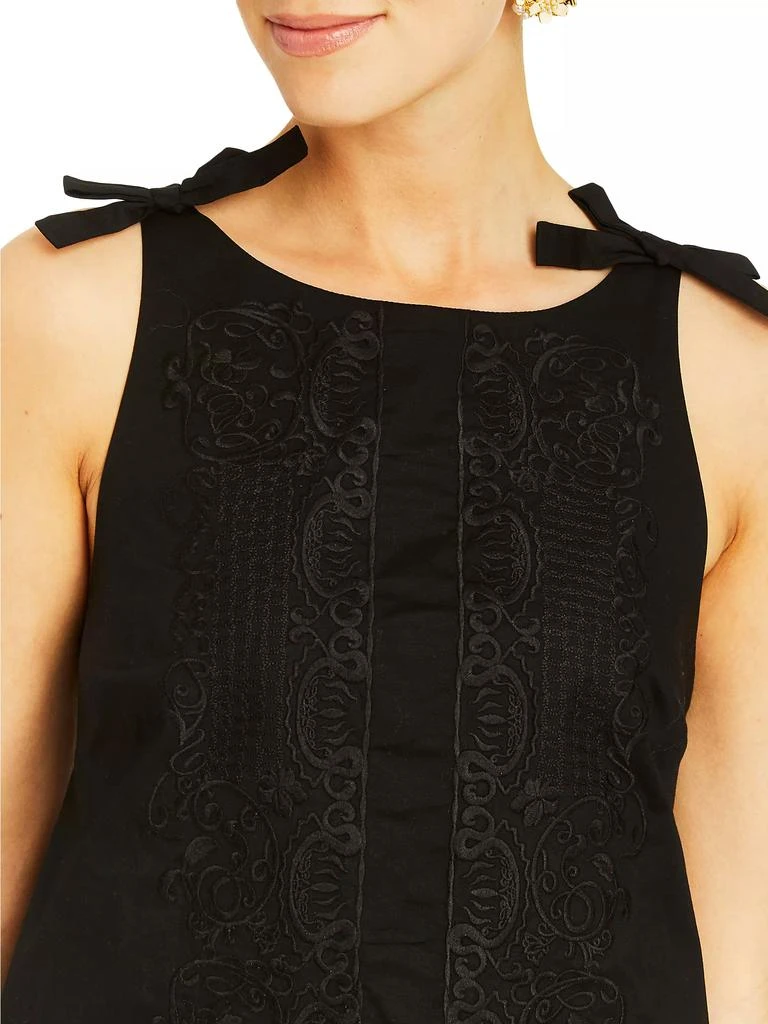 Mestiza New York Payton Embroidered A-Line Sleeveless Minidress 6
