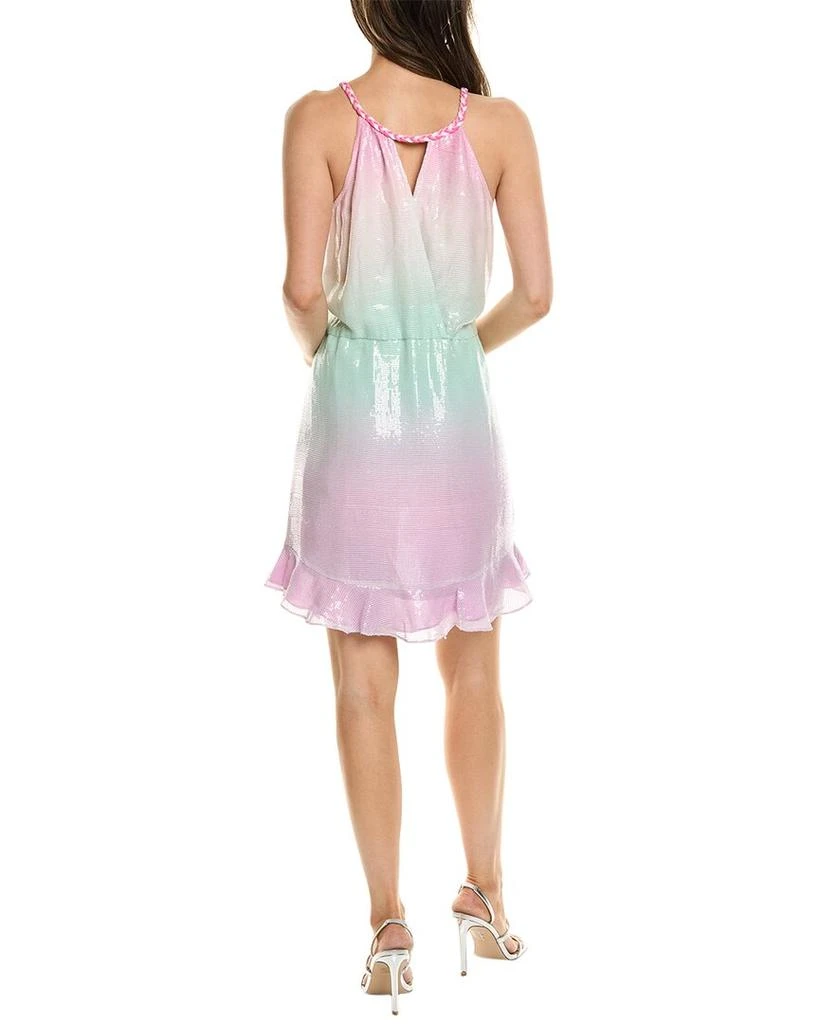 ROCOCO SAND Sequin Faux Wrap Dress 2