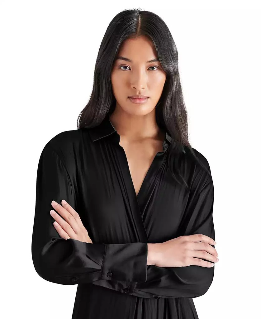 Steve Madden Women's Martina Asymmetrical-Hem Wrap Dress 5