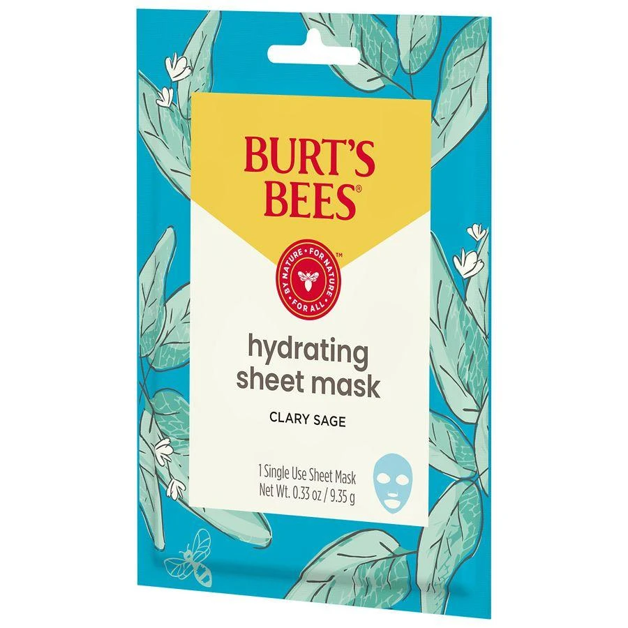 Burt's Bees Hydrating Sheet Mask Clary Sage 6