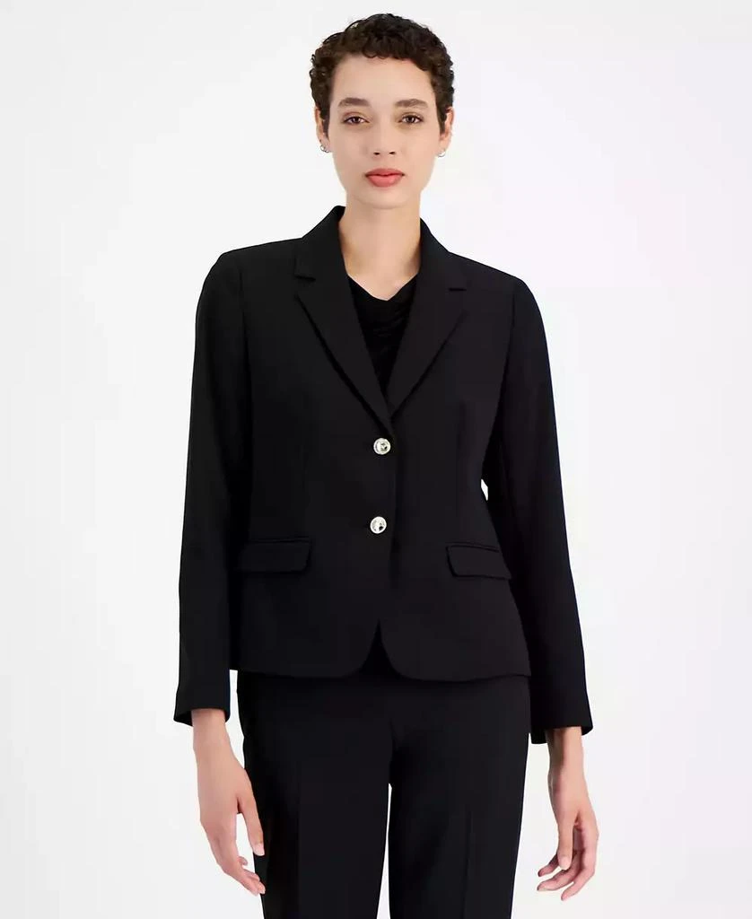 Kasper Two-Button Blazer, Regular and Petite 1