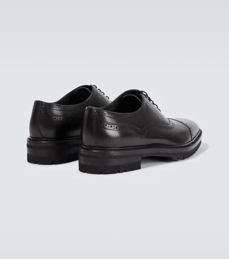 Manolo Blahnik Norton leather Oxford shoes 6